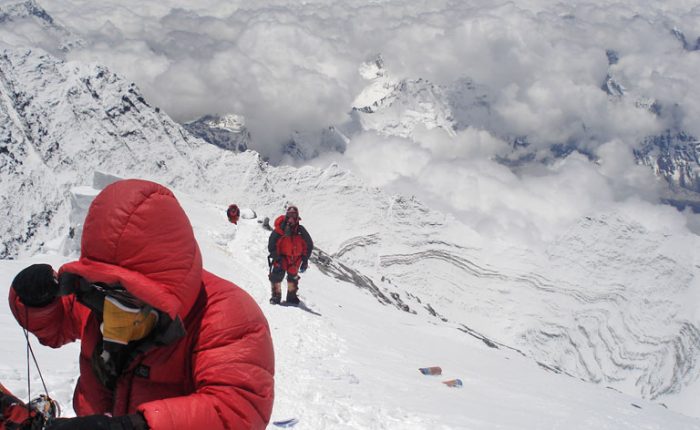 View from Mount Everest